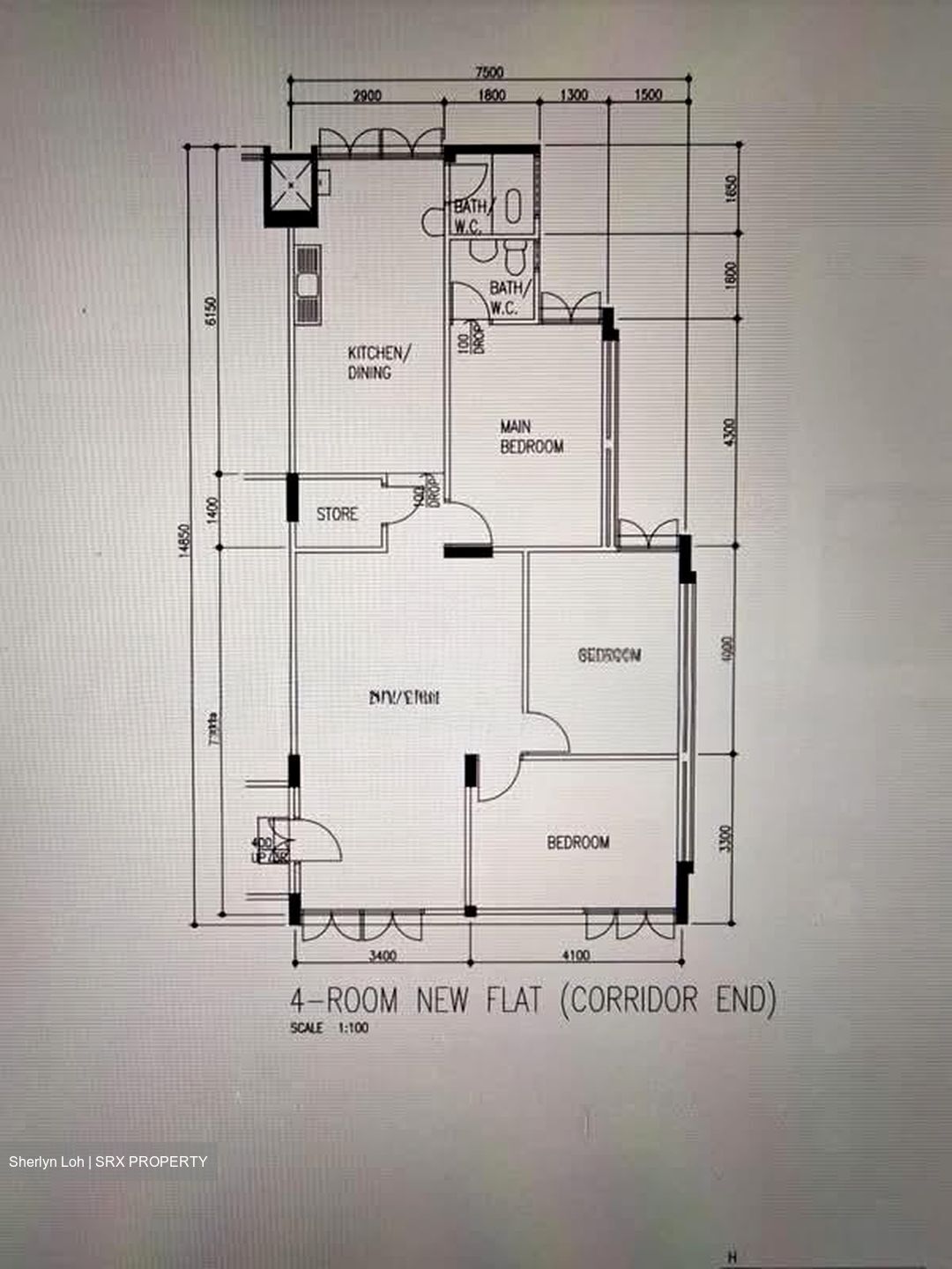 Blk 701 Reservoir Rise (Bedok), HDB 4 Rooms #548239481